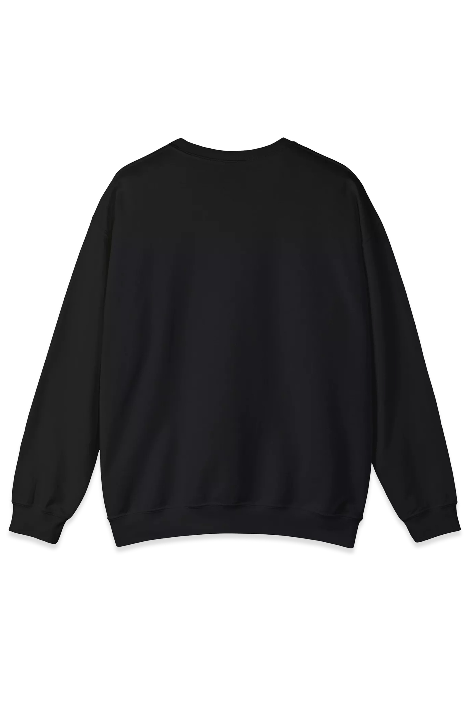 Cotton Full Sleeve Sweatshirt For Men (Black)